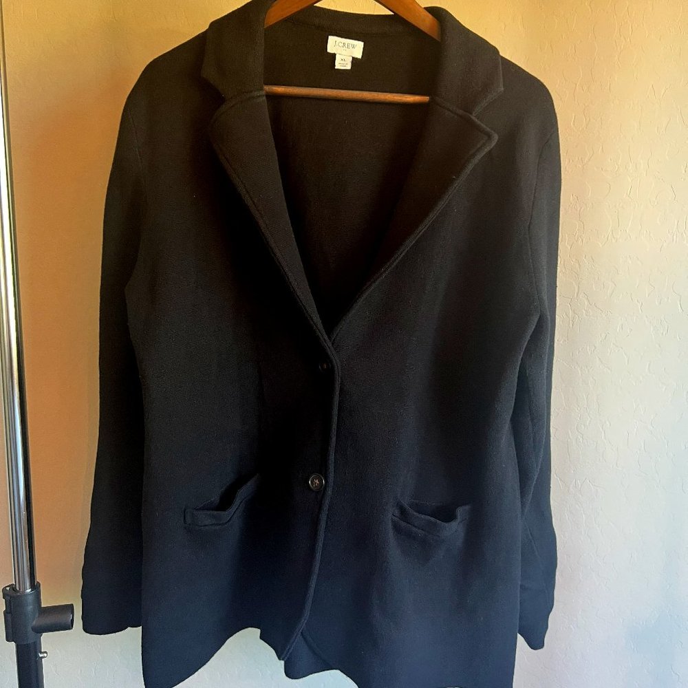 J Crew Factory Sweater Blazer